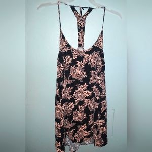 O'Neill Indiana Black Floral Print Dress